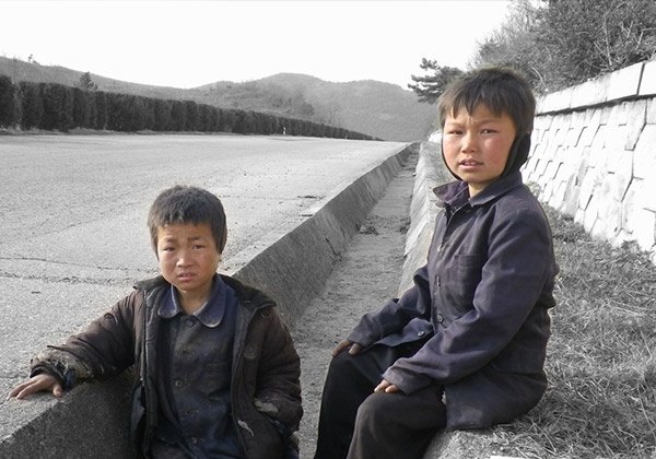 Straßenkinder in Nordkorea