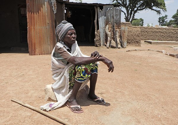 Symbolbild: Eine Witwe aus Nigeria